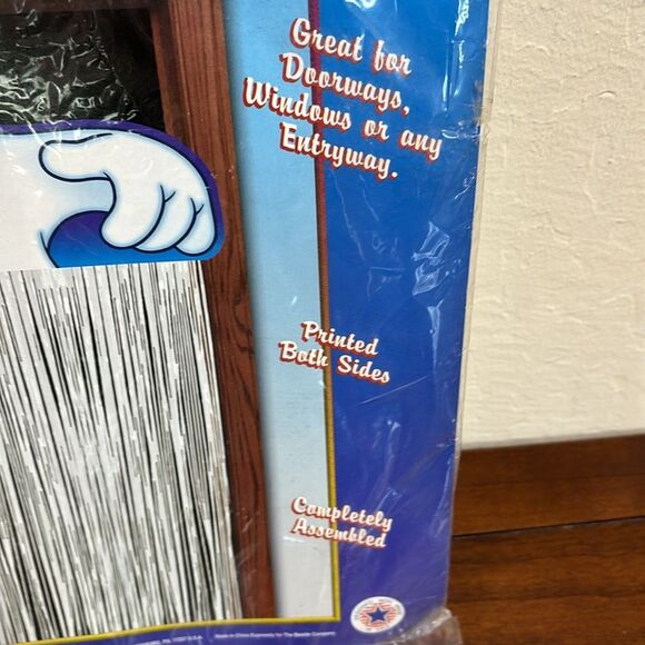 NEW! Vintage Beistle Halloween Hanging Ghost Curtain Circa 2001 - Picture 4 of 5